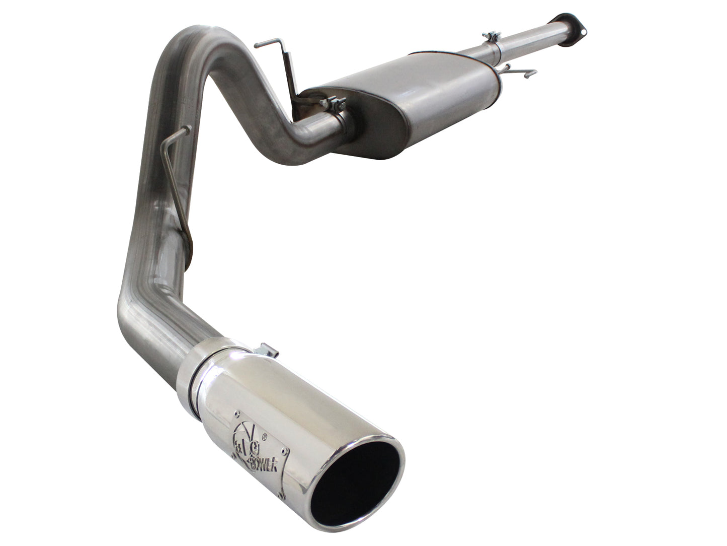 aFe 3in-3.5in SS Cat-Back Exhaust | Ford F150 Ecoboost V6 3.5L (11-14) (49-43067-P)