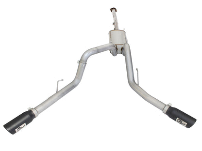 aFe 3in SS Cat-Back Exhaust | Ford F150 5.0L V8 CC/SB EC/LB (49-43074-B)