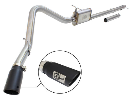 aFe 3in-3.5in SS Cat-Back Exhaust | Ford F250/350 V8 5.4/6.8L (99-04) (49-43076-B)