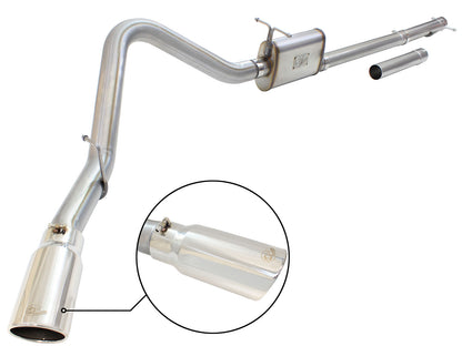 aFe 3-3.5in SS Cat-Back Exhaust | Ford F-250/350 99-04 (49-43076-P)