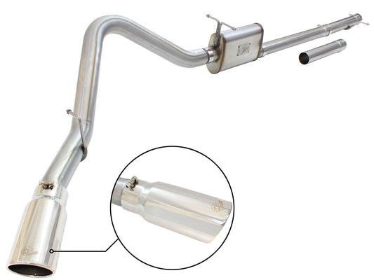 aFe 3-3.5in SS Cat-Back Exhaust | Ford F-250/350 99-04 (49-43076-P)