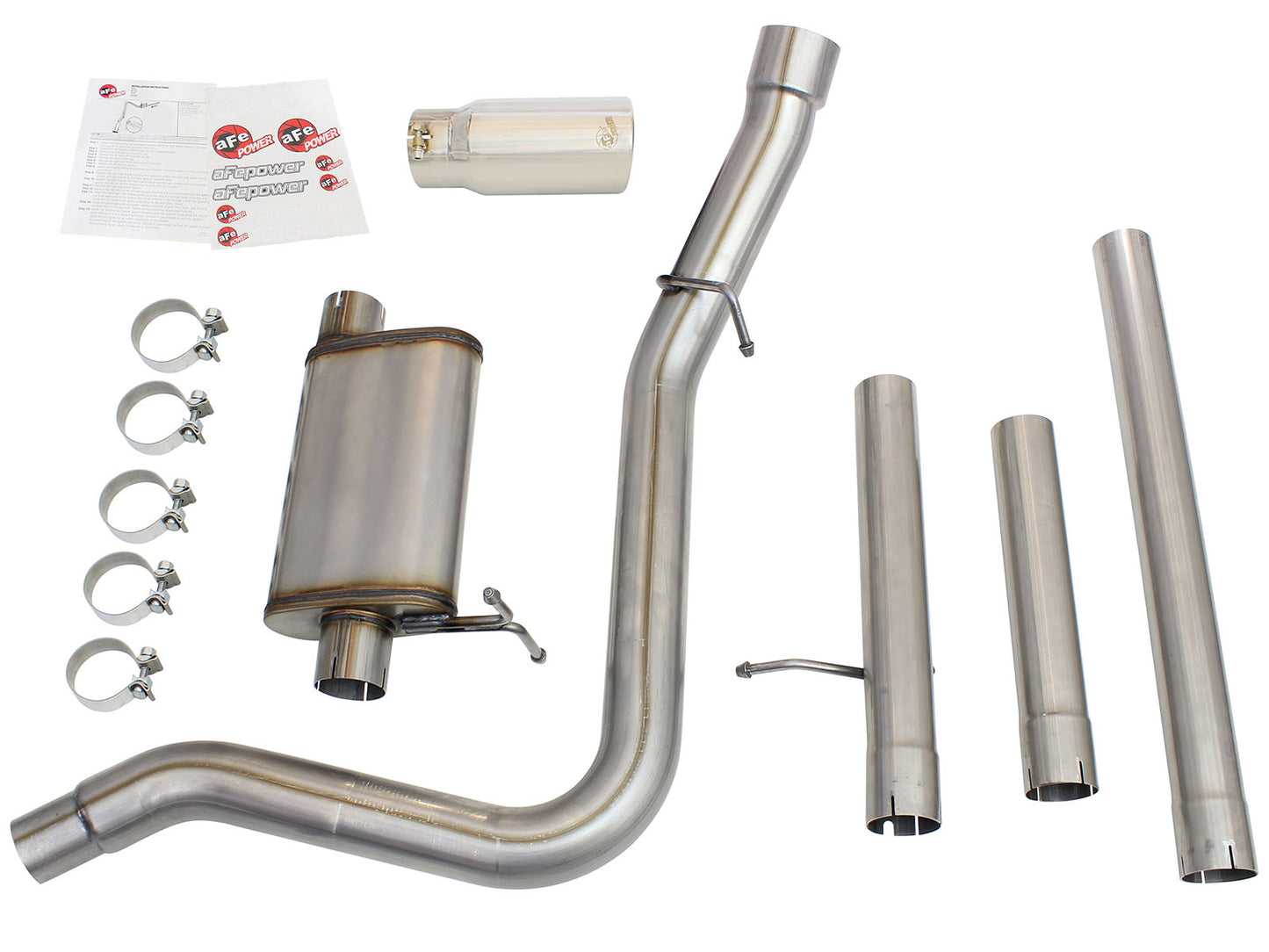 aFe 3-3.5in SS Cat-Back Exhaust | Ford F-250/350 99-04 (49-43076-P)