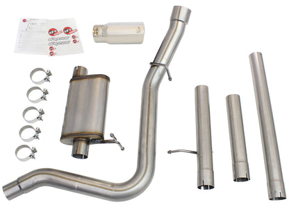 aFe 3-3.5in SS Cat-Back Exhaust | Ford F-250/350 99-04 (49-43076-P)