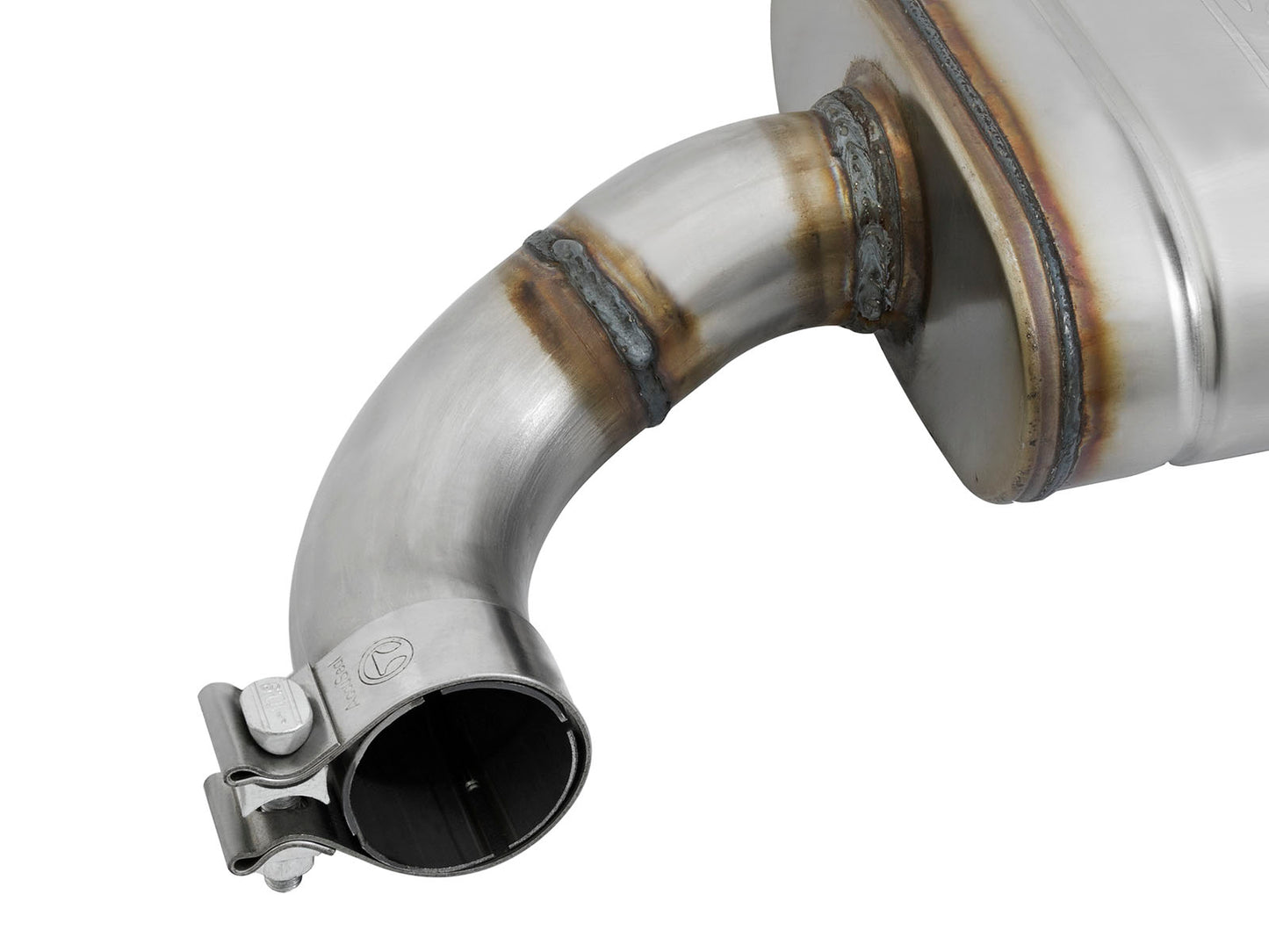 aFe 2.5in 409 SS Axle-Back Dual Exhaust | Ford Mustang I4-2.3L (15-17) (49-43085-P)