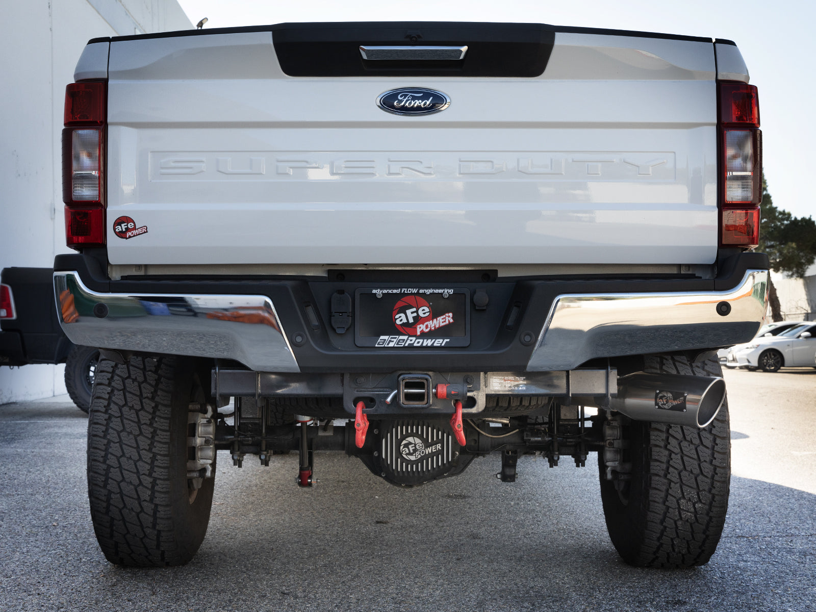 aFe 4in SS Cat-Back Exhaust | Ford F-250/F-350 V8-6.2L (17-24) (49-43086-P)