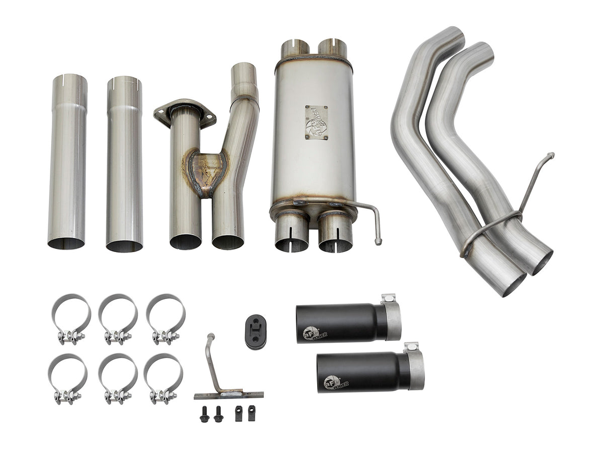 aFe Rebel 3in SS Cat-Back Exhaust | Ford F-150 Raptor V6-3.5L (17) (49-43091-B)