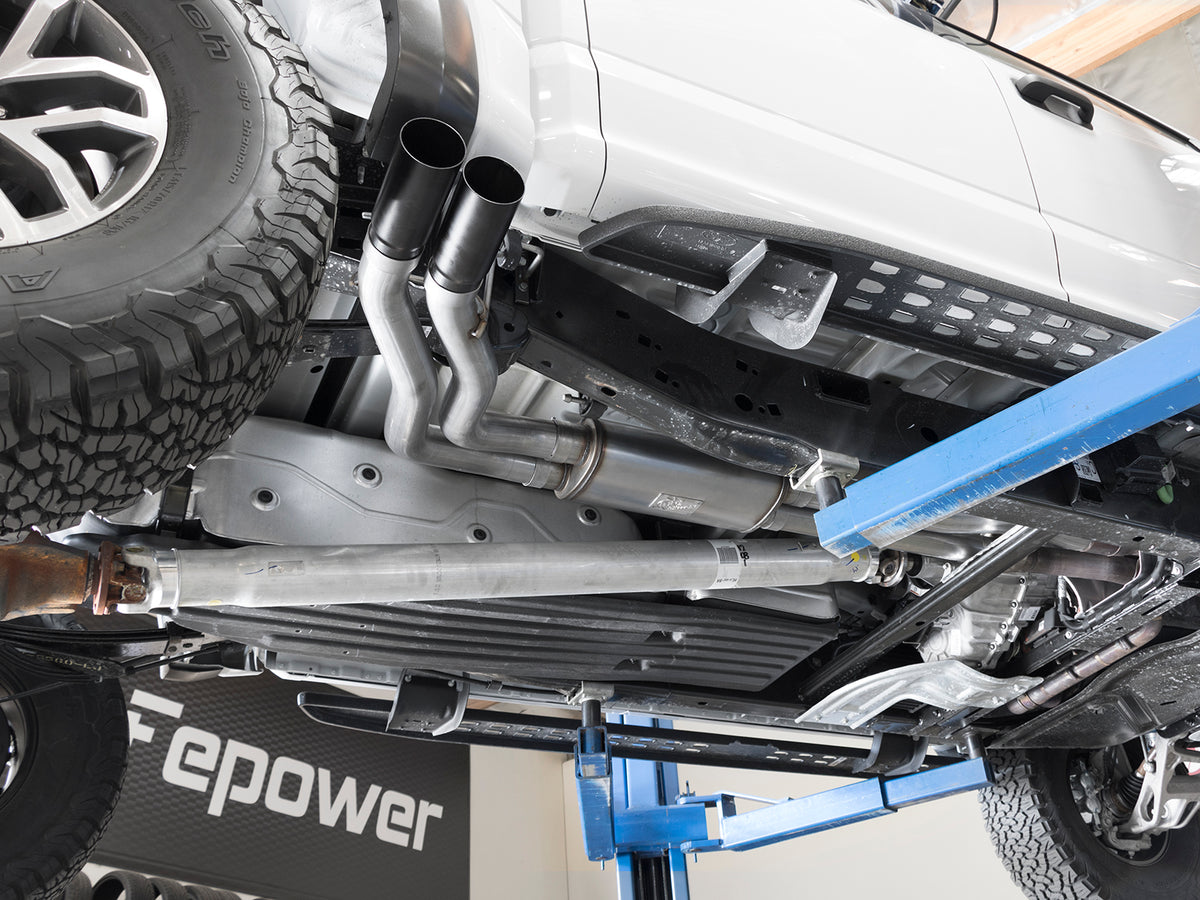 aFe Rebel 3in SS Cat-Back Exhaust | Ford F-150 Raptor V6-3.5L (17) (49-43091-B)