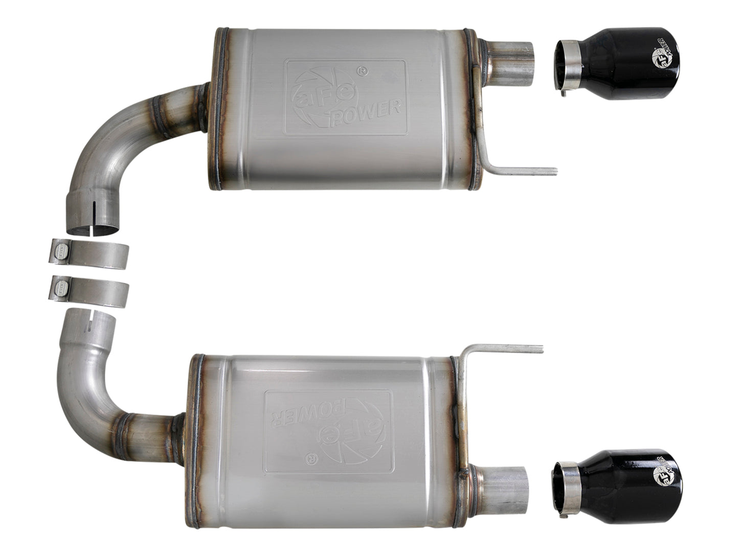aFe MACH Force-Xp Axle-Back Exhaust System Ford Mustang GT 15-17 V8-5.0L