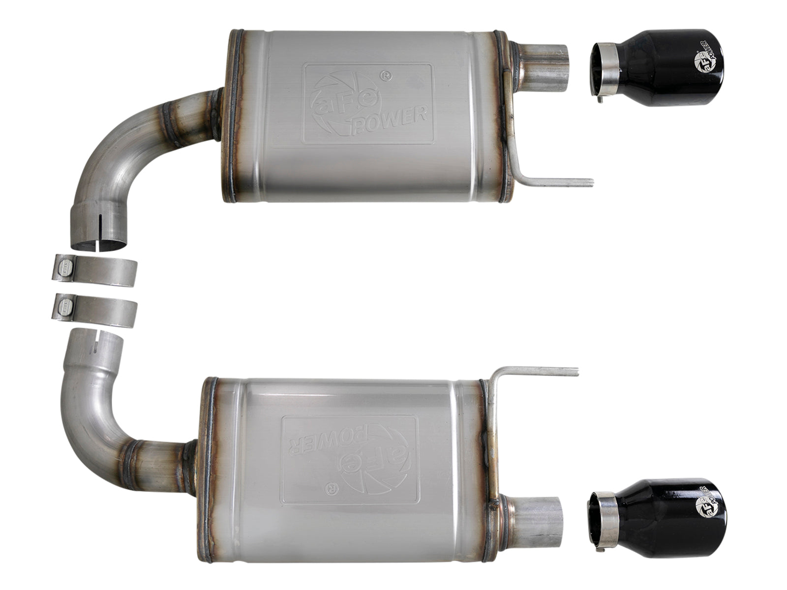 aFe MACH Force-Xp Axle-Back Exhaust System Ford Mustang GT 15-17 V8-5.0L