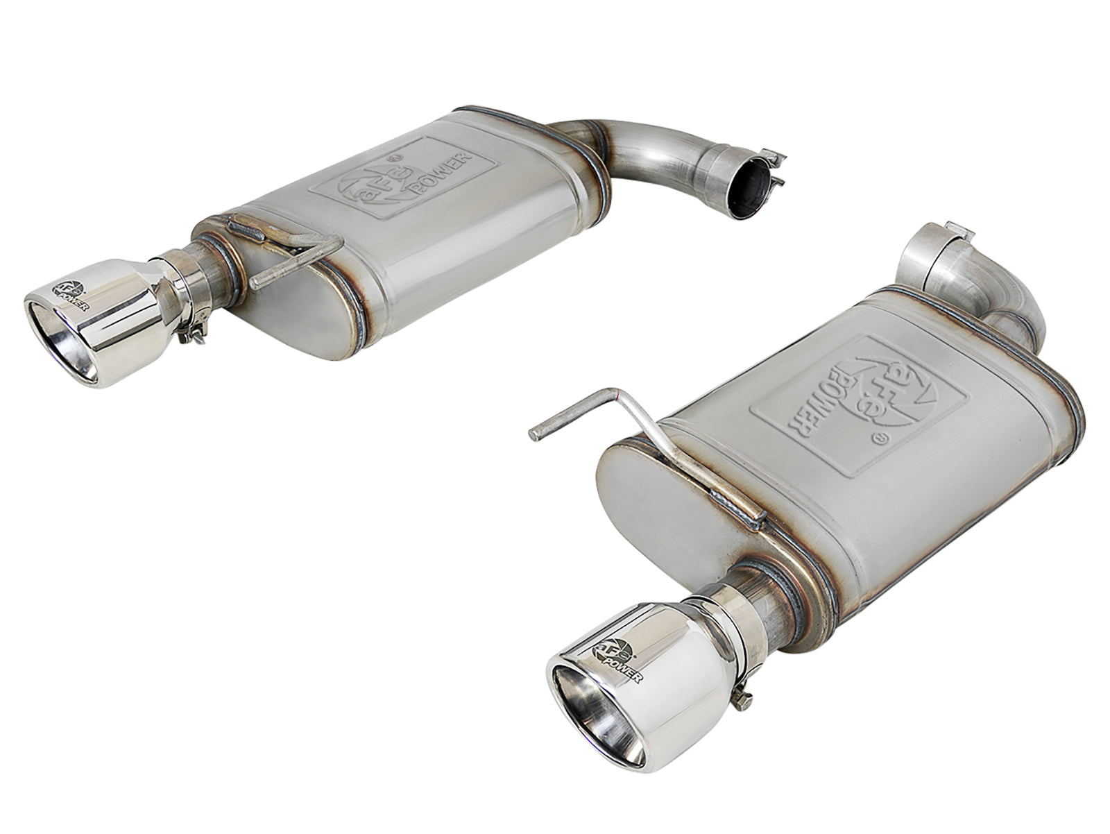 aFe Mach Force-Xp SS Axle-Back Exhaust | Ford Mustang GT V8-5.0L (15-17) (49-43105-P)