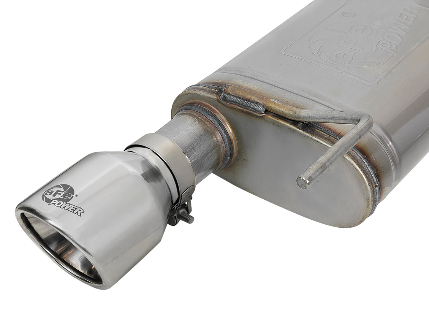 aFe Mach Force-Xp SS Axle-Back Exhaust | Ford Mustang GT V8-5.0L (15-17) (49-43105-P)