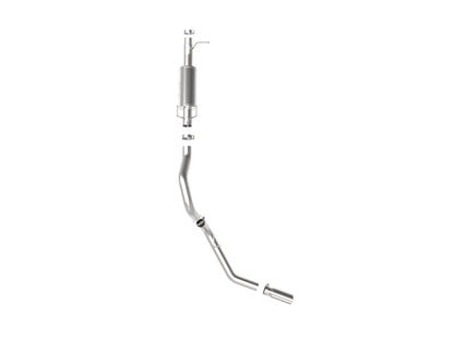 aFe 3-1/2in 409 SS Axle-Back Exhaust | Ford F-250/F-350 (17-20) (49-43116-P)
