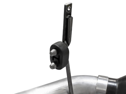 aFe Large Bore HD 4in DPF-Back Exhaust w/ Black Tip | Ford F-250/350 V8 Diesel (11-16) (49-43122-B)