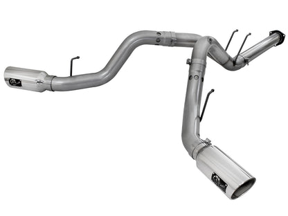 aFe HD 4in SS DPF-Back Exhaust | Ford Diesel Truck (11-16 F-250/350) (49-43122-P)