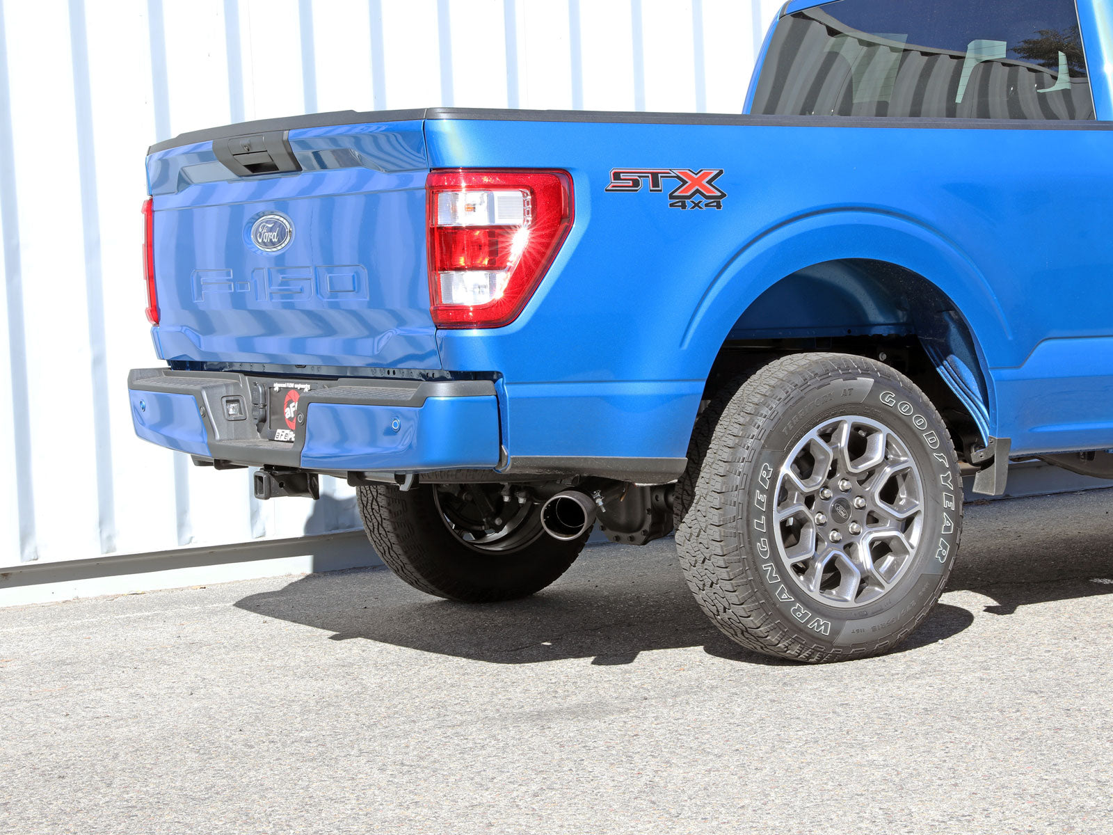 aFe Apollo GT Series 3in-3.5in 409 SS Cat-Back Exhaust w/ Black Tip | Ford F-150 (21) (49-43125-B)