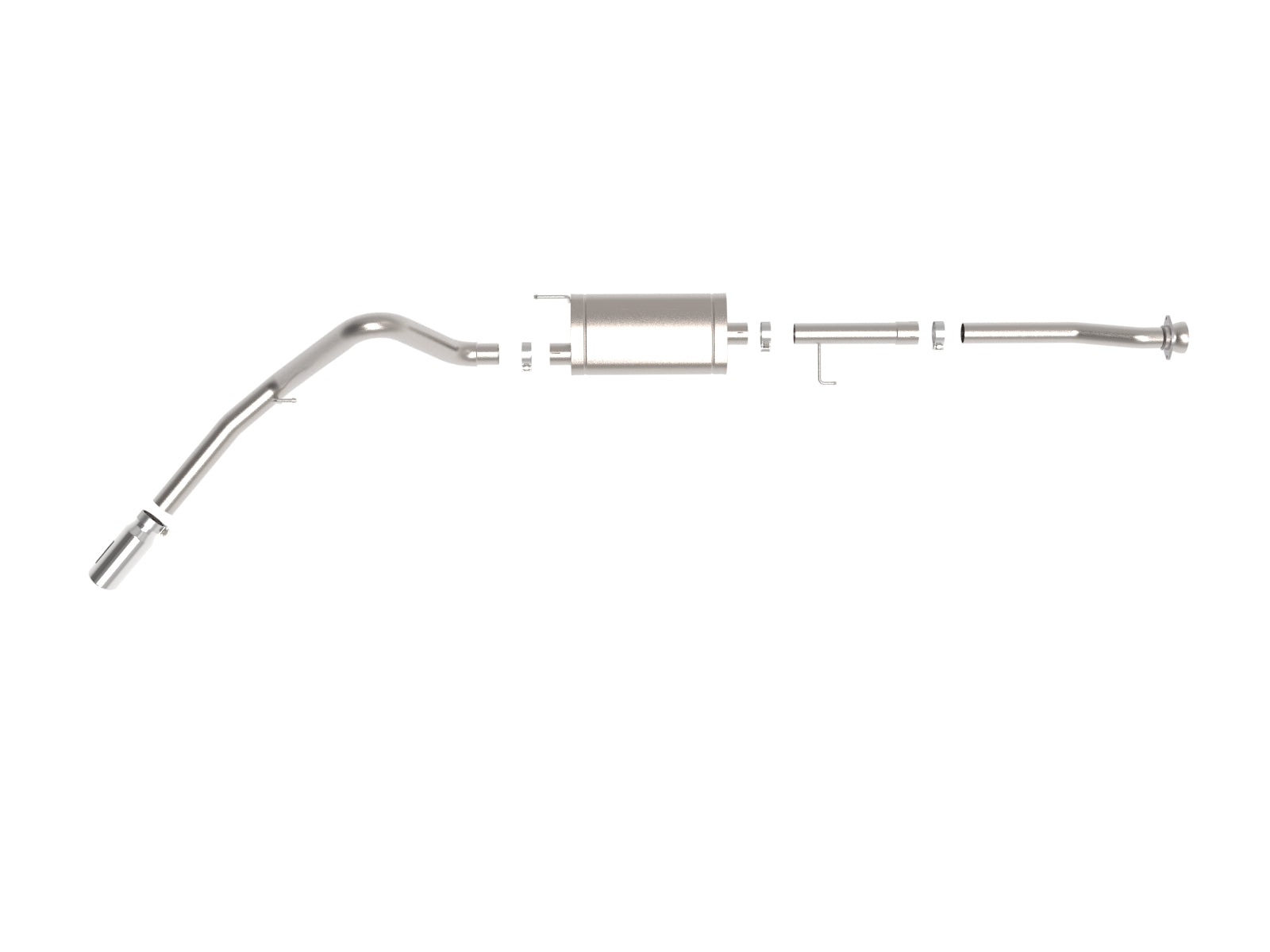 aFe Apollo GT 3in to 3-1/2in SS Cat-Back Exhaust | Ford F-150 (21) (49-43125-P)
