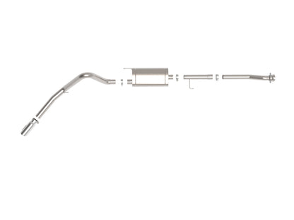 aFe Apollo GT 3in to 3-1/2in SS Cat-Back Exhaust | Ford F-150 (21) (49-43125-P)
