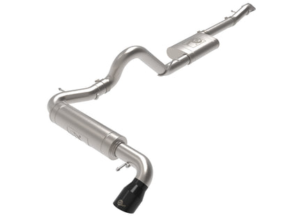 aFe Apollo GT 3in SS Black Tip Cat-Back Exhaust Ford Bronco (21-22) (49-43136-B)