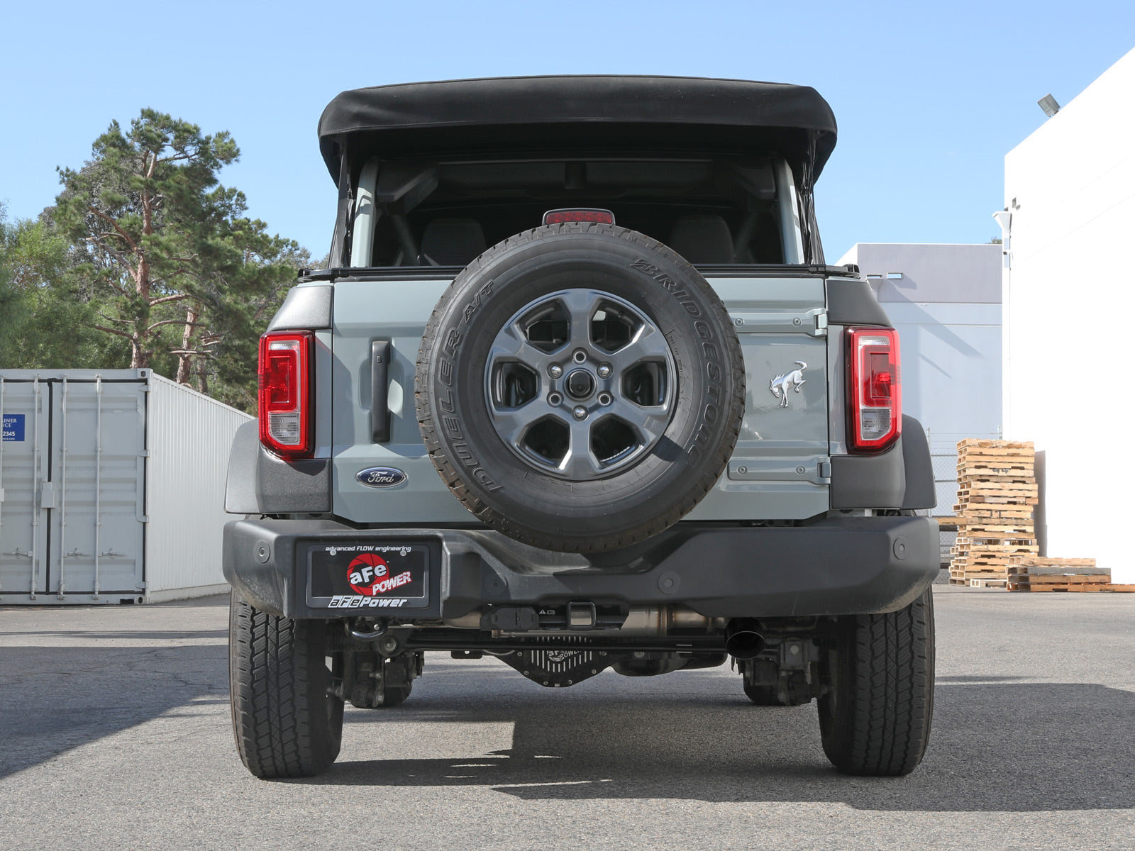 aFe Apollo GT 3in SS Black Tip Cat-Back Exhaust Ford Bronco (21-22) (49-43136-B)