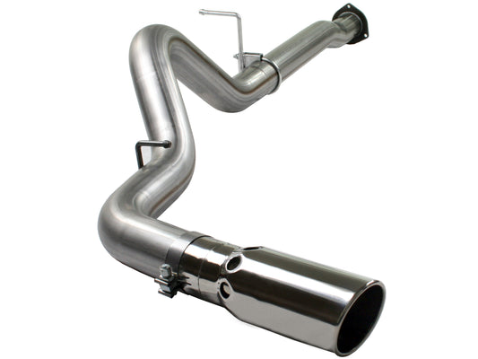 aFe MACHForce XP 4in DPF-Back SS Exhaust | GM Diesel Trucks (07-14) (49-44004)