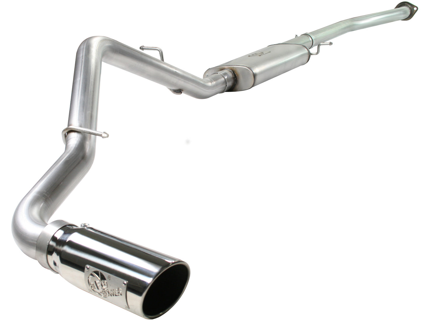 aFe 3in 409 SS Cat-Back Exhaust | GM 1500 V6/8 (99-03) (49-44012-P)