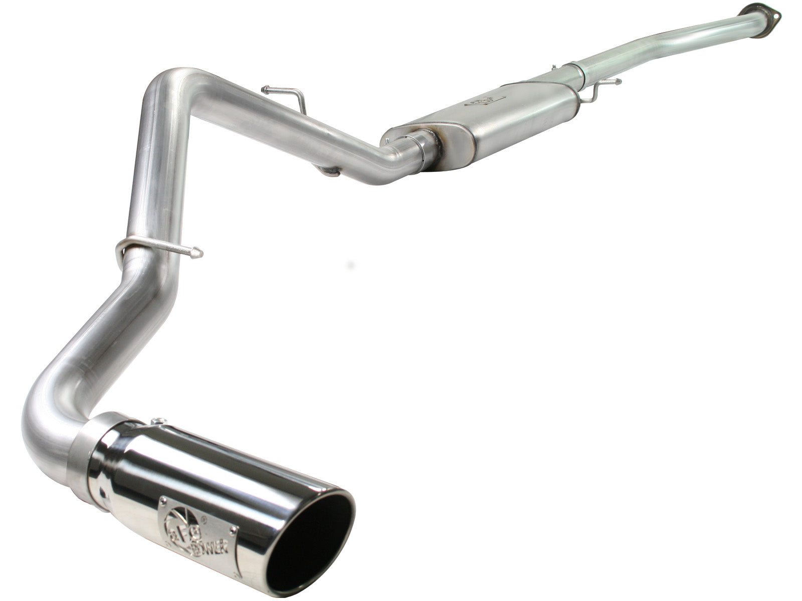 aFe 3in 409 SS Cat-Back Exhaust | GM 1500 V6/8 (99-03) (49-44012-P)