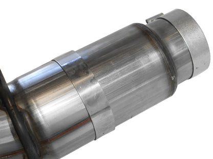 aFe MACHForce XP 5in SS DPF-Back Exhaust | GM Diesel Trucks V8-6.6L (15-19) (49-44041)