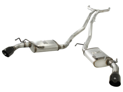 aFe Mach Force-Xp 2.5in SS Cat-Back Exhaust | Chevy Camaro V6 (10-13) (49-44042-B)