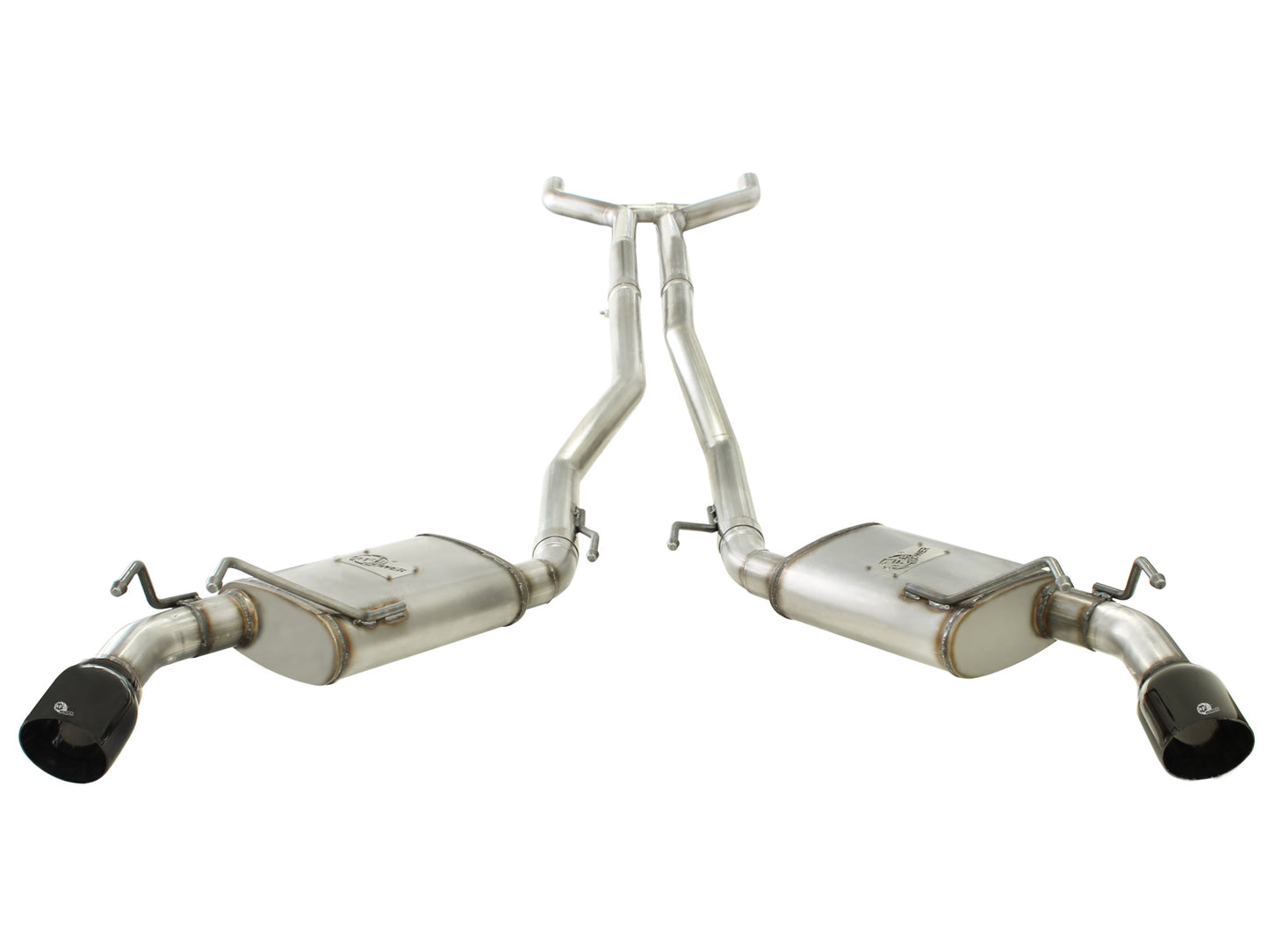 aFe Mach Force-Xp 2.5in SS Cat-Back Exhaust | Chevy Camaro V6 (10-13) (49-44042-B)