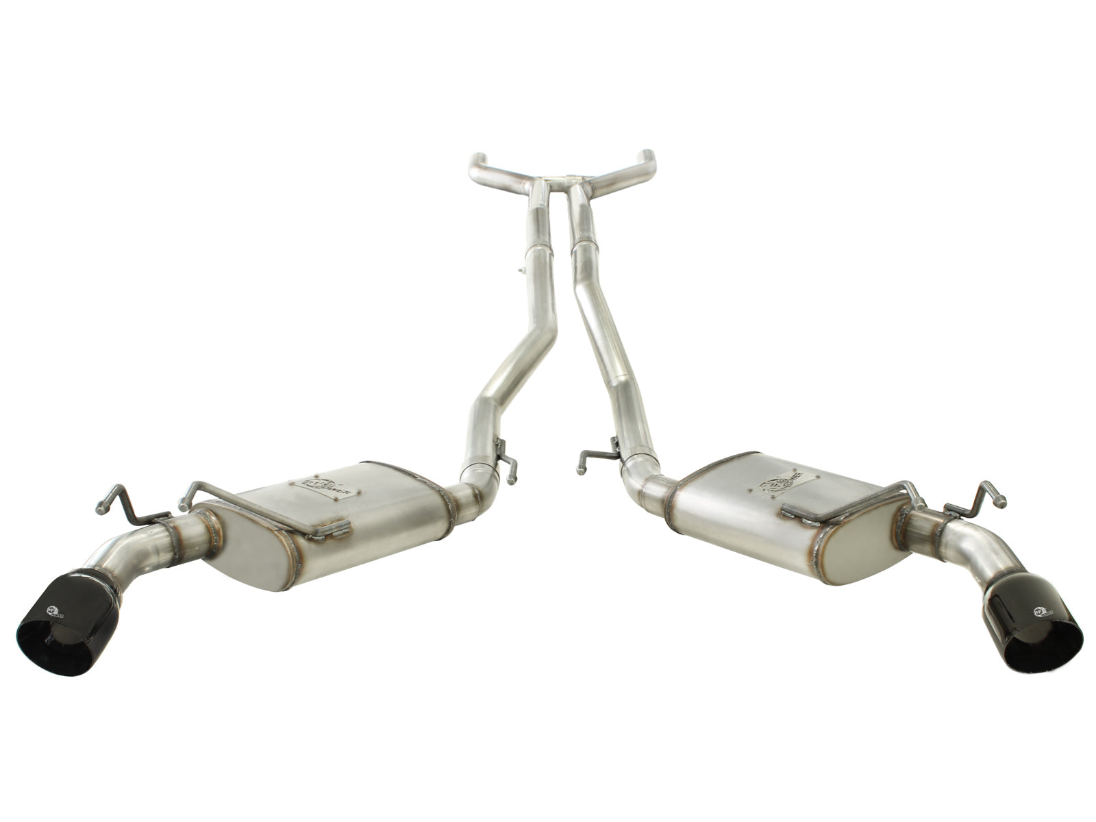 aFe Mach Force-Xp 2.5in SS Cat-Back Exhaust | Chevy Camaro V6 (10-13) (49-44042-B)