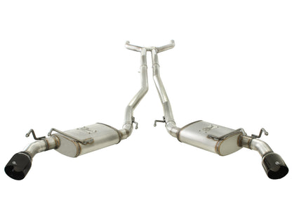 aFe Mach Force-Xp 2.5in SS Cat-Back Exhaust | Chevy Camaro V6 (10-13) (49-44042-B)