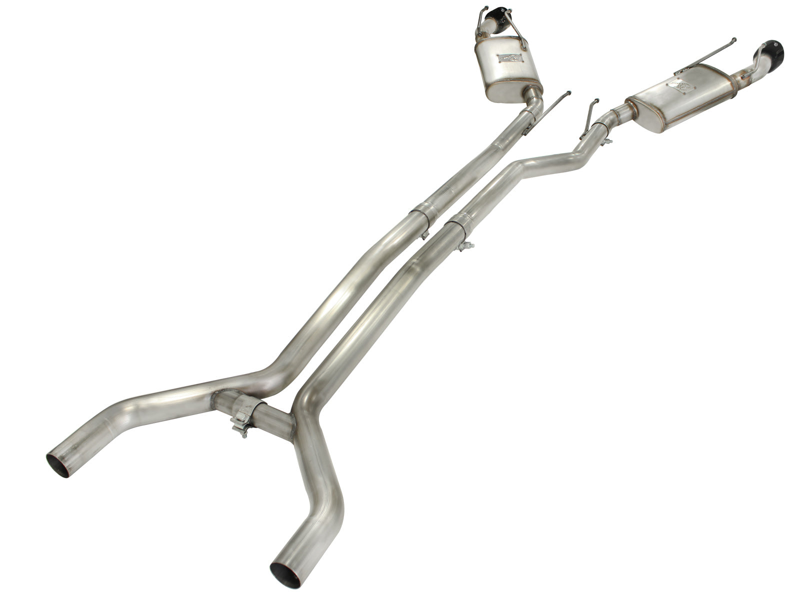 aFe Mach Force-Xp 2.5in SS Cat-Back Exhaust | Chevy Camaro V6 (10-13) (49-44042-B)