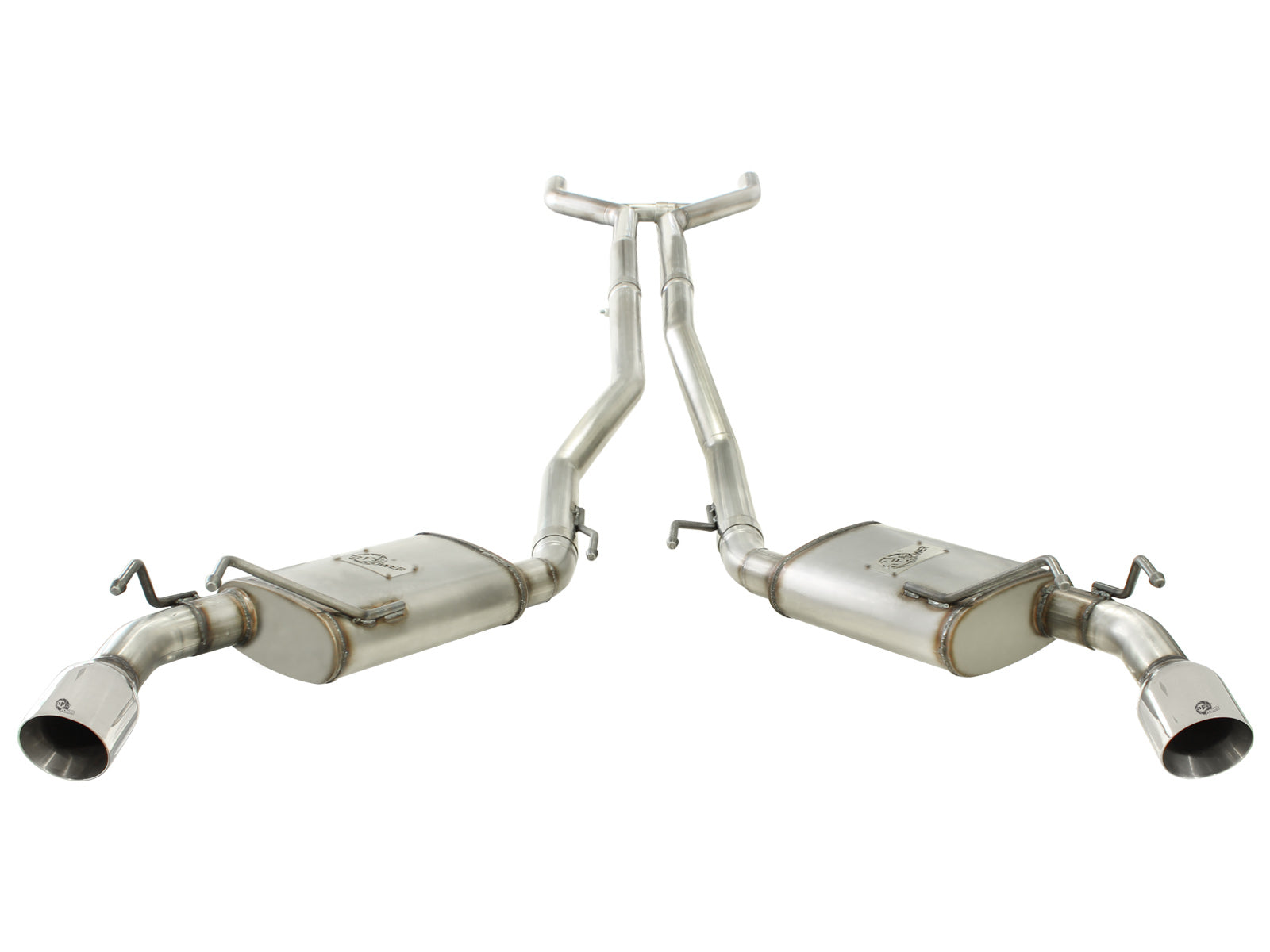 aFe Mach Force-Xp 2.5in SS Cat-Back Exhaust | Chevy Camaro V6 (10-13) (49-44042-P)