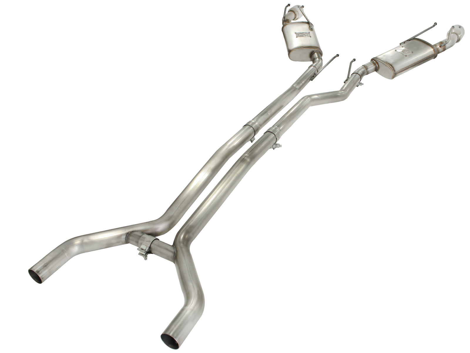 aFe Mach Force-Xp 2.5in SS Cat-Back Exhaust | Chevy Camaro V6 (10-13) (49-44042-P)