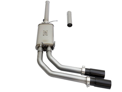 aFe Rebel Series 3in Middle Side Exit SS Exhaust | Chevrolet Silverado/GMC Sierra 1500 (09-16) (49-44062-B)