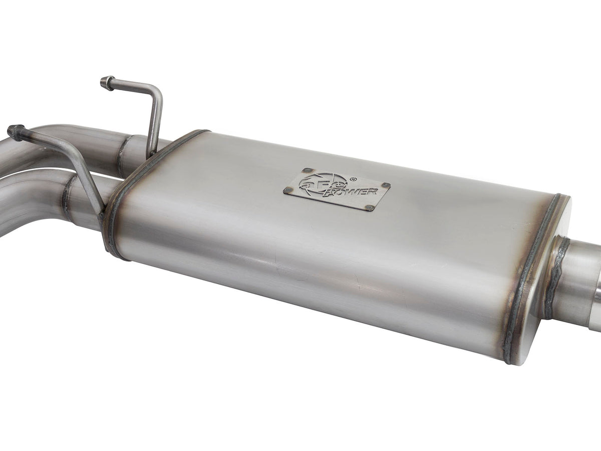 aFe Rebel Series 3in Middle Side Exit SS Exhaust | Chevrolet Silverado/GMC Sierra 1500 (09-16) (49-44062-B)