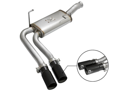 aFe 3in to 2.5in SS Cat-Back Exhaust | Silverado/Sierra V6/V8 (09-16) (49-44070-B)