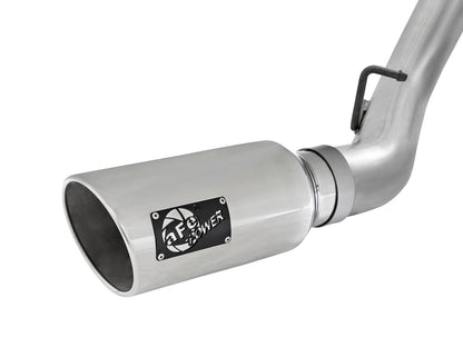 aFe Large Bore HD 4in D&S SS Exhaust | GM Silverado/Sierra 2500/3500 HD (49-44080-P)