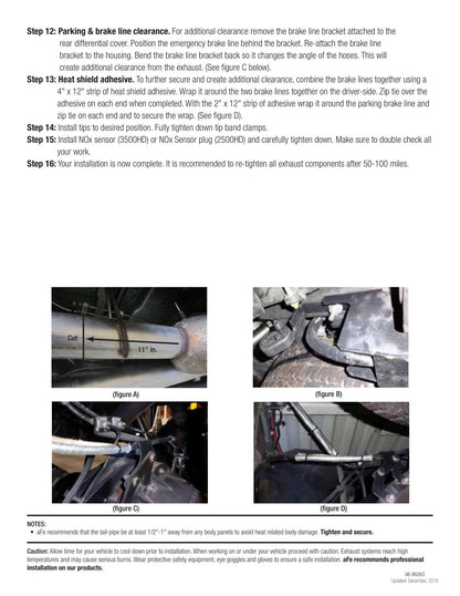 aFe Large Bore HD 4in D&S SS Exhaust | GM Silverado/Sierra 2500/3500 HD (49-44080-P)