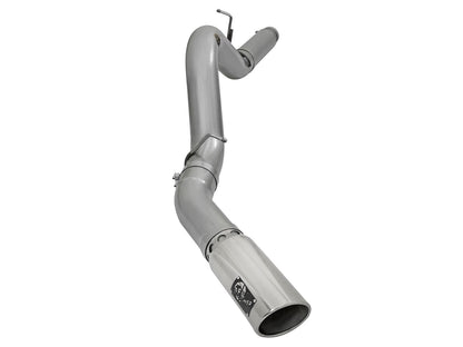 aFe 5in Large Bore HD DPF-Back SS Exhaust | Chevy Silverado/GMC Sierra 15-19 (49-44081-P)