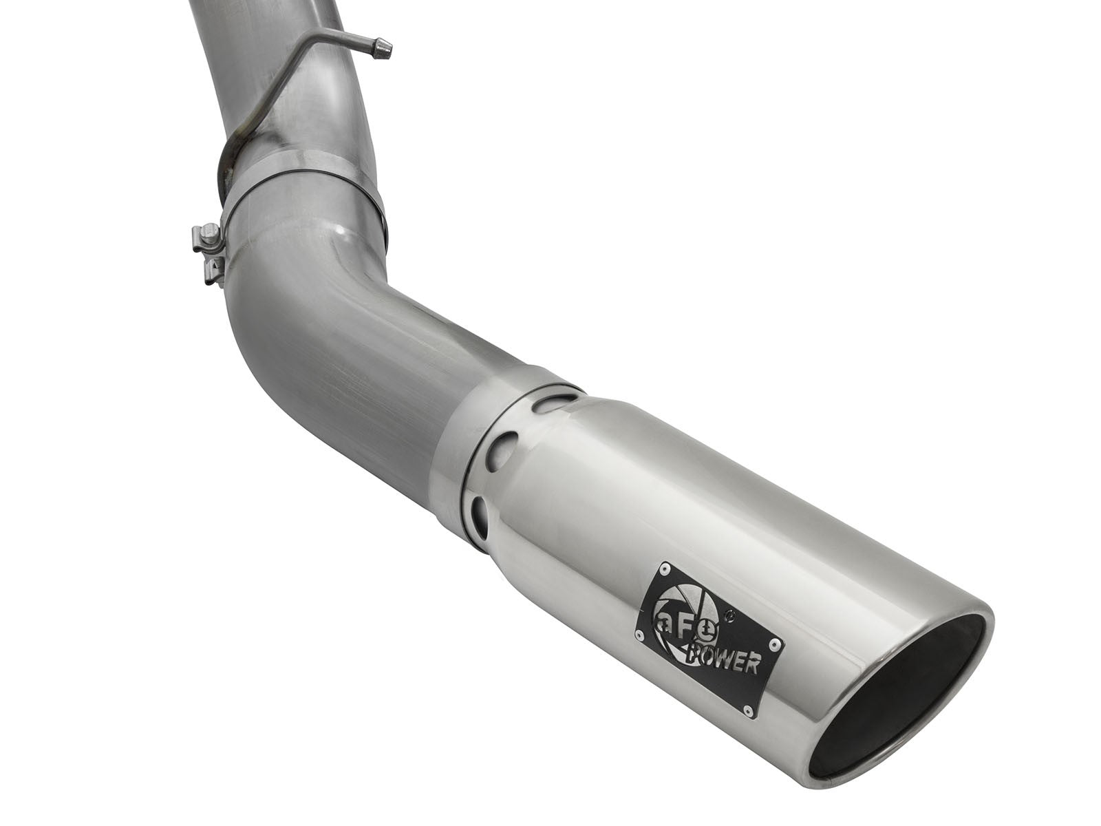 aFe 5in Large Bore HD DPF-Back SS Exhaust | Chevy Silverado/GMC Sierra 15-19 (49-44081-P)