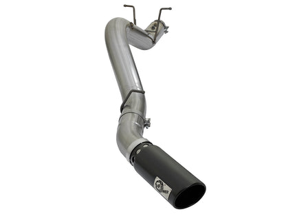 aFe LARGE BORE HD 5in SS DPF-Back Exhaust | GM Duramax 6.6L (49-44085-B)