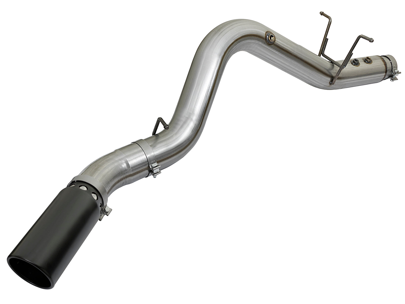 aFe LARGE BORE HD 5in SS DPF-Back Exhaust | GM Duramax 6.6L (49-44085-B)