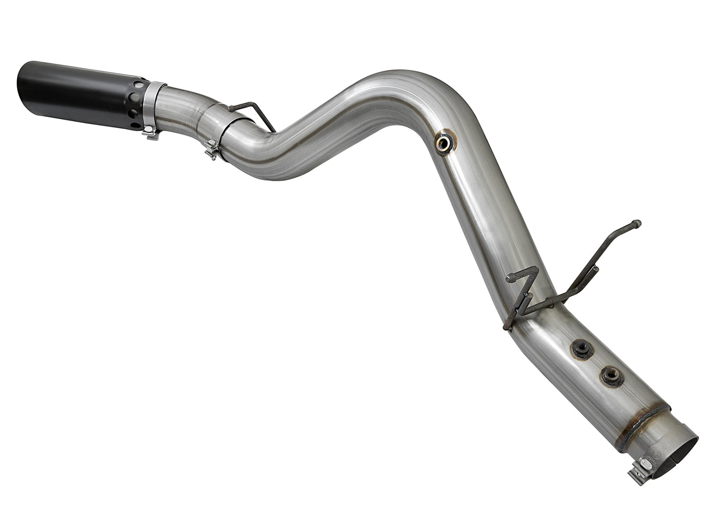 aFe LARGE BORE HD 5in SS DPF-Back Exhaust | GM Duramax 6.6L (49-44085-B)