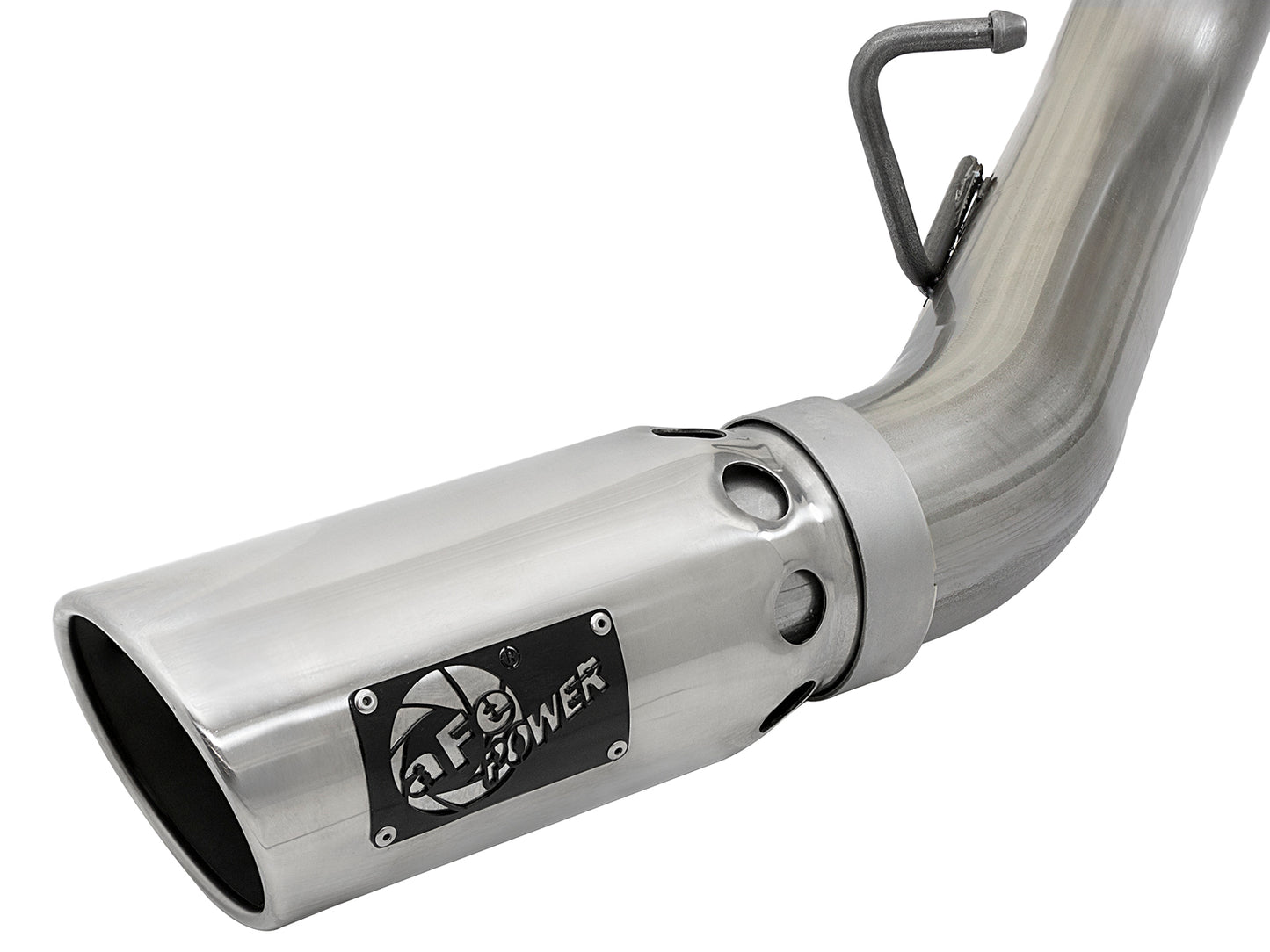 aFe Large Bore-HD 4in SS D&S Exhaust | GM Duramax V8-6.6L (17+) (49-44086-P)