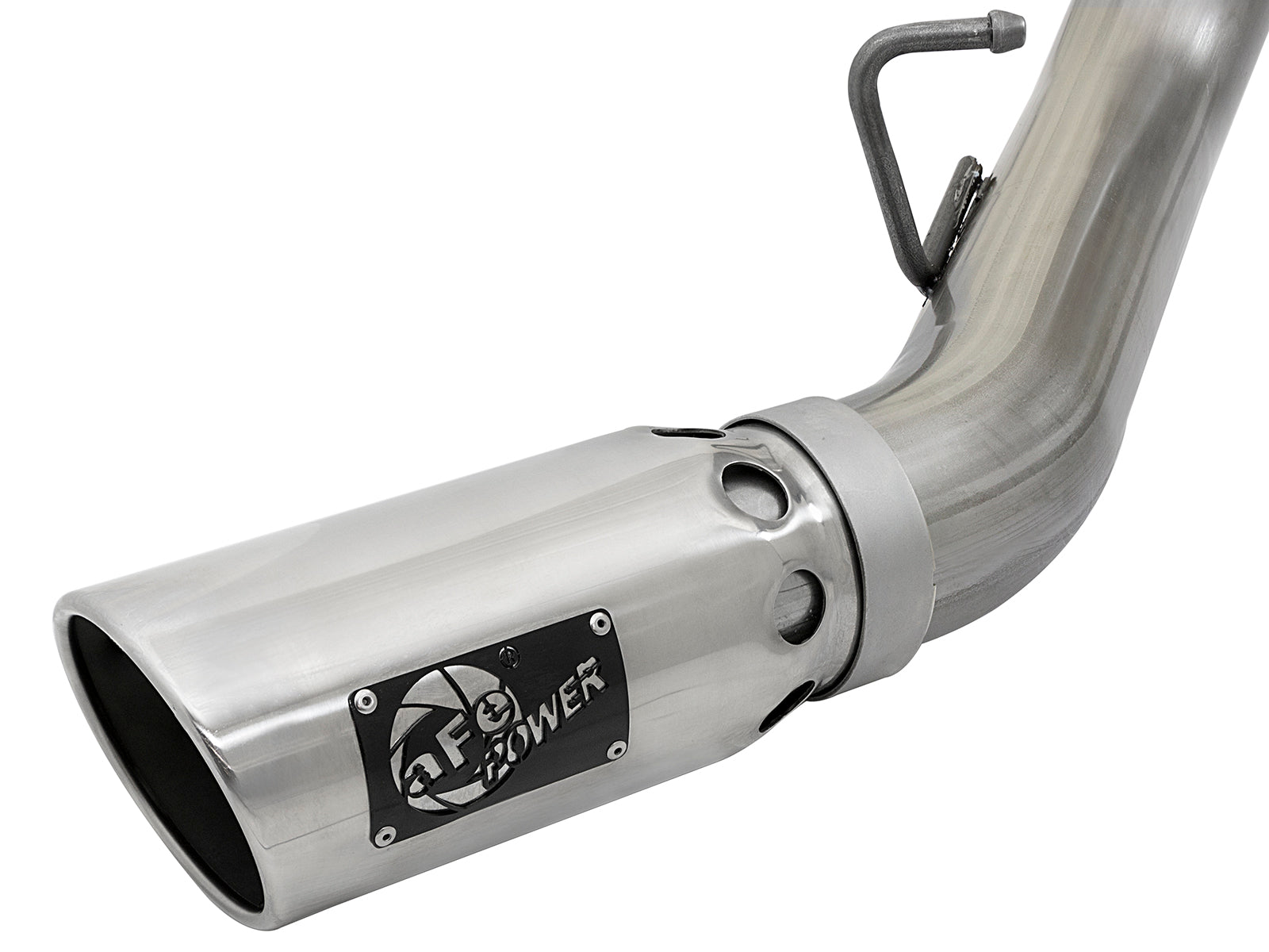 aFe Large Bore-HD 4in SS D&S Exhaust | GM Duramax V8-6.6L (17+) (49-44086-P)
