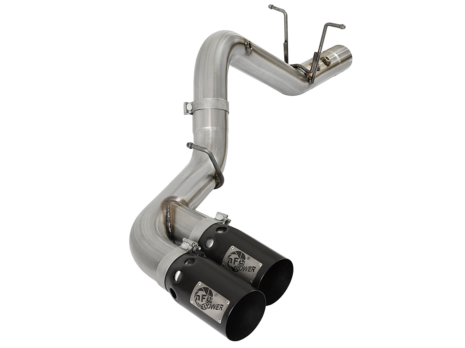 aFe Victory 4in SS DPF-Back Exhaust | GM Duramax V8-6.6L (15-19) (49-44089-B)