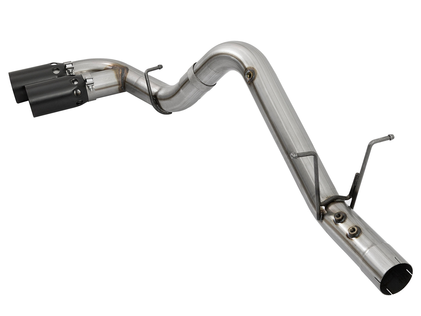 aFe Victory 4in SS DPF-Back Exhaust | GM Duramax V8-6.6L (15-19) (49-44089-B)