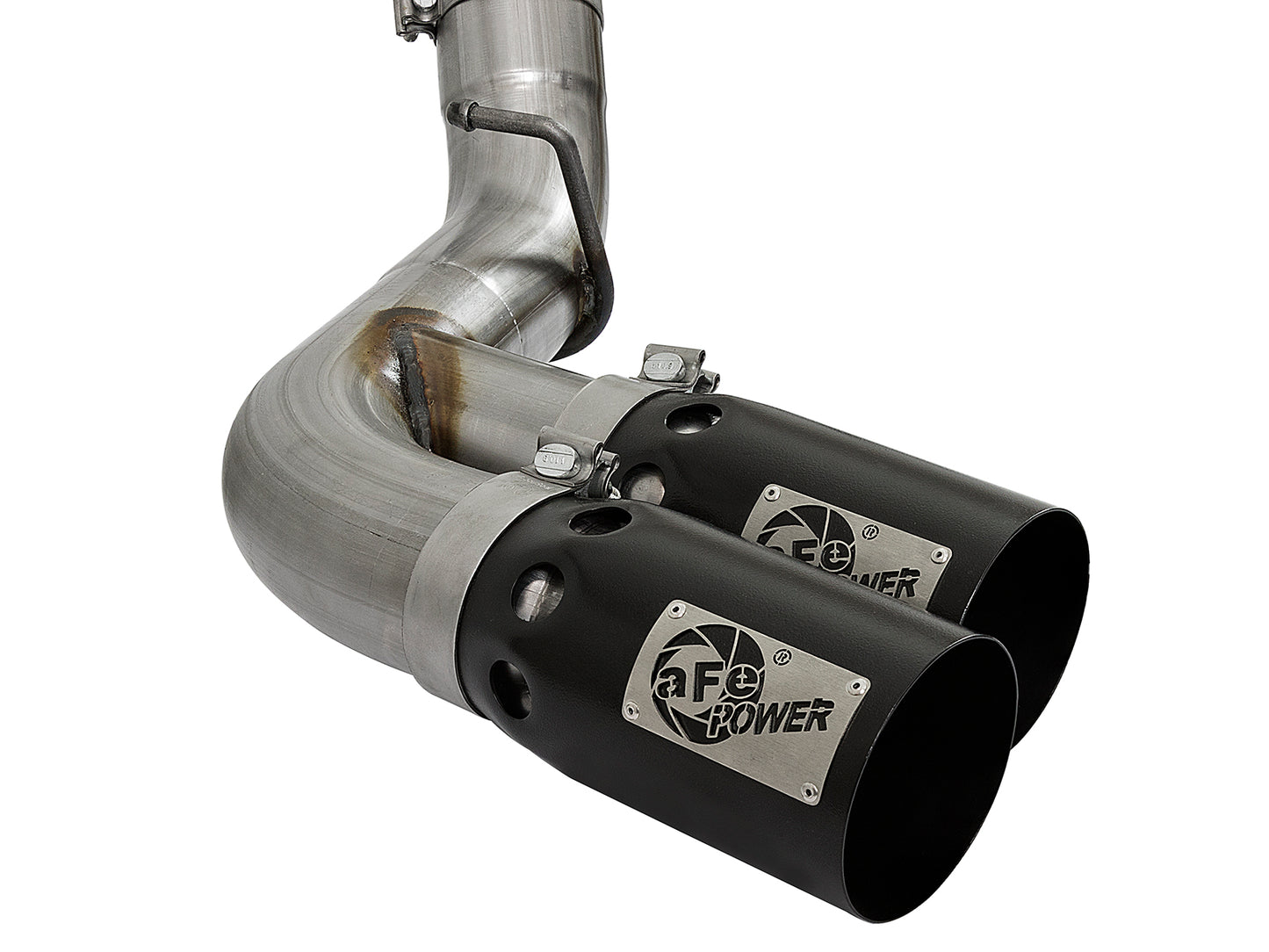 aFe Victory 4in SS DPF-Back Exhaust | GM Duramax V8-6.6L (15-19) (49-44089-B)
