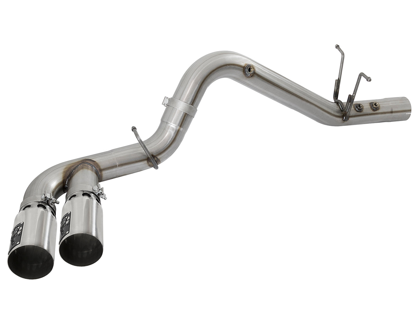 aFe Victory Series 4in SS DPF-Back Exhaust GM 15-19 Duramax L5P (49-44089-P)